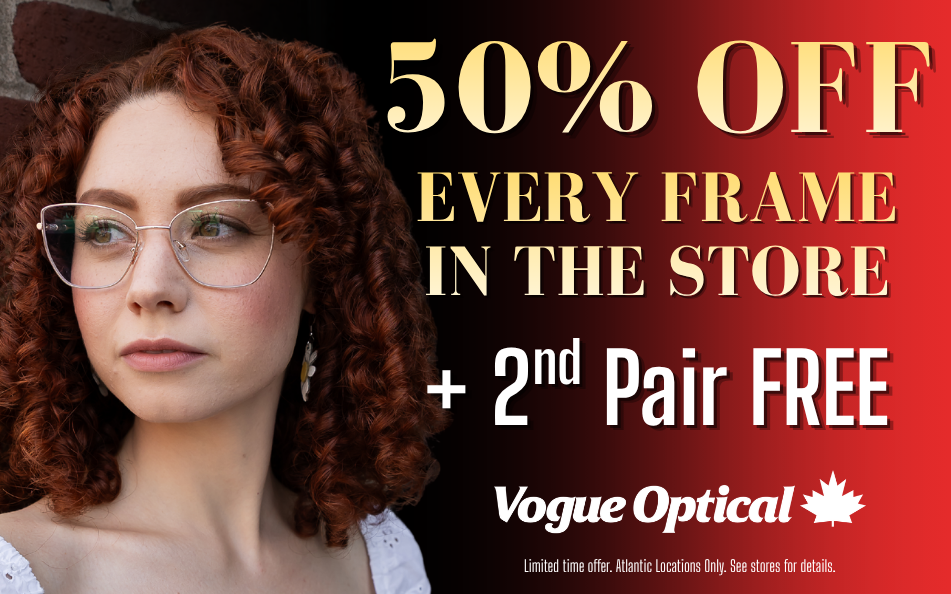 50% Off Frames + 2nd Pair Free – ATLANTIC EXCLUSIVE